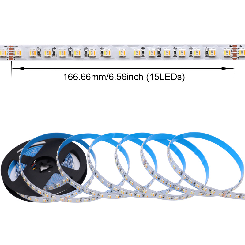 Long Run 48V 5-In-1 RGBWW 20m 65ft LED Strip Long Run 48V 5-In-1 RGBWW 20m 65ft LED Strip